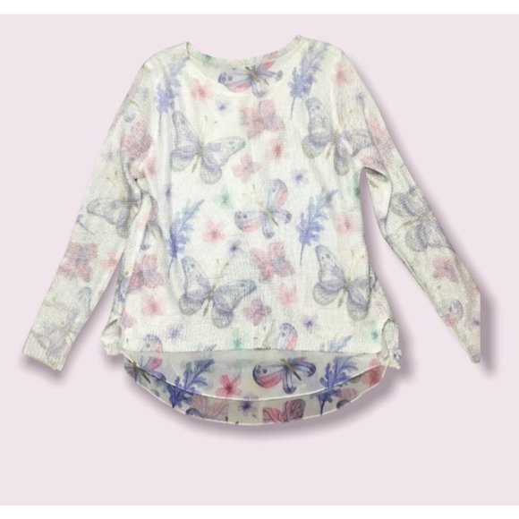 Beautiful lined blouse open back chifon Size M - Picture 2 of 4